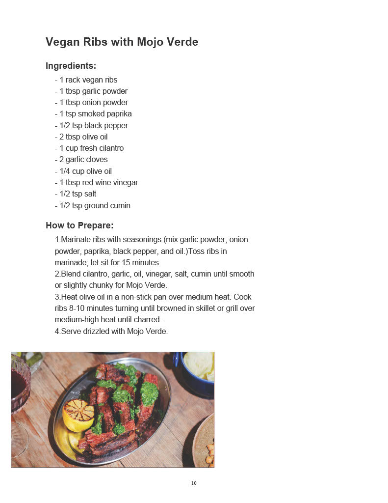 Plant-Powered & Delicious: Recipes Book