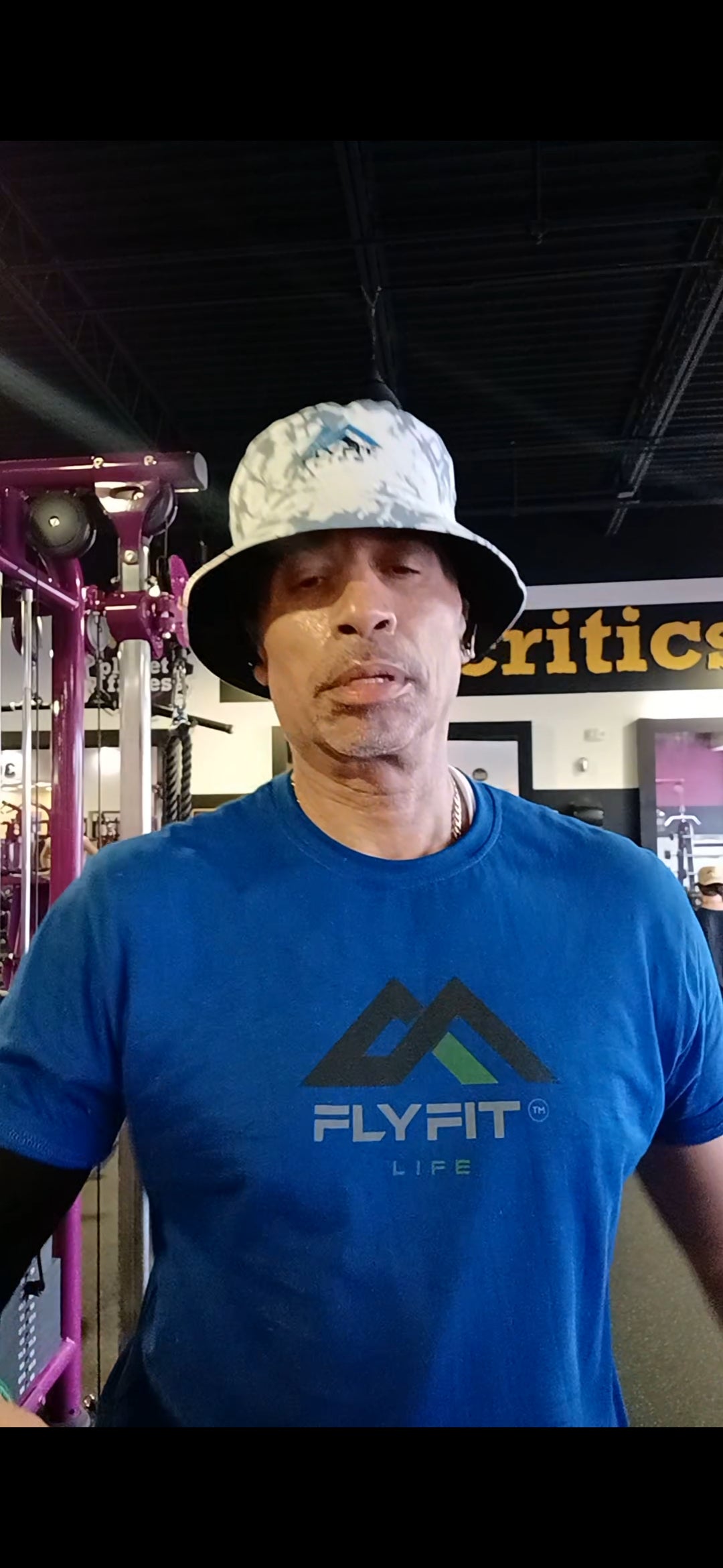 The Fly Fit Life Faded Tee