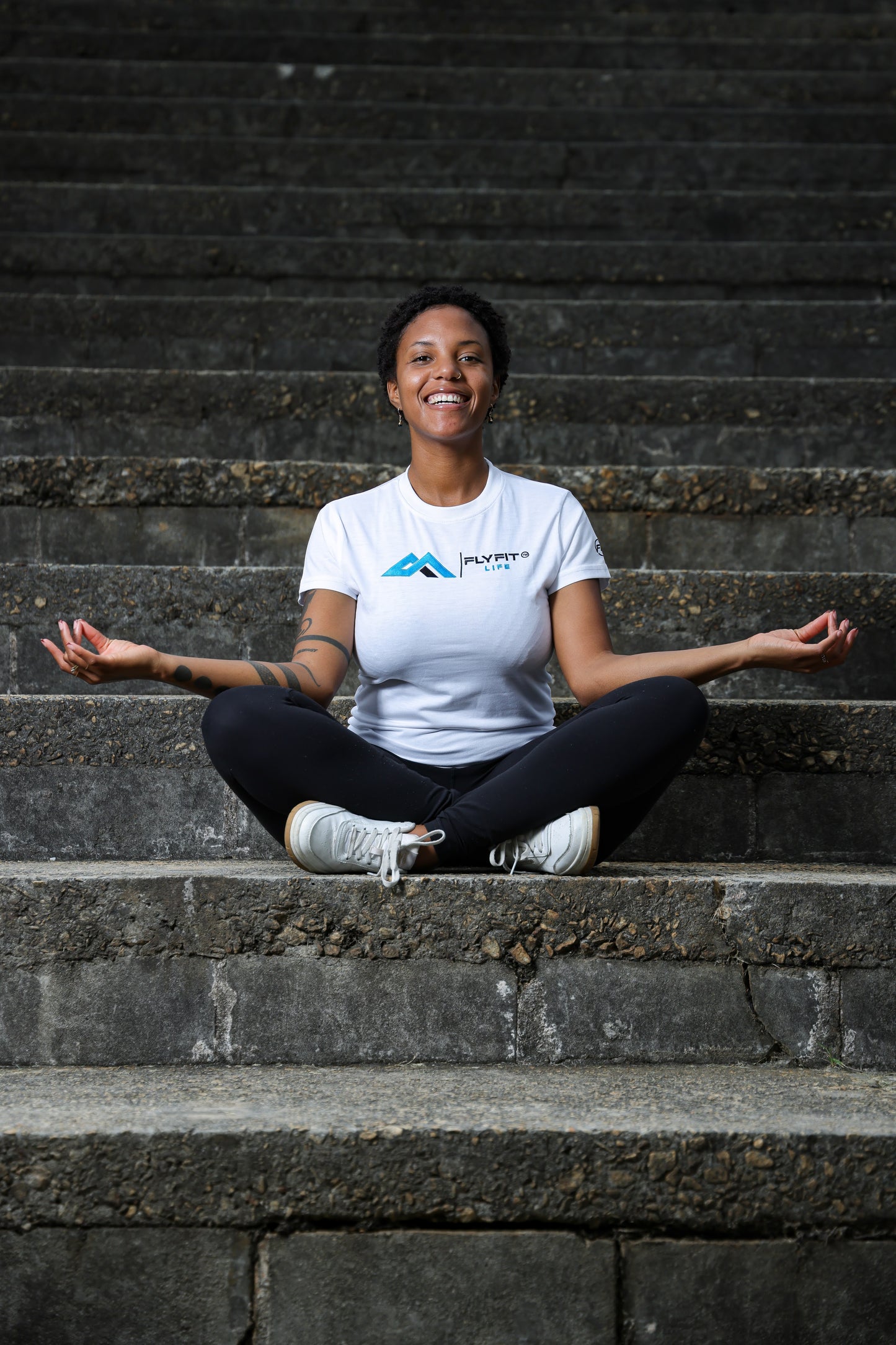 The Womens Blueprint' White Tee.