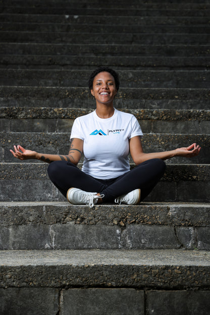 The Womens Blueprint' White Tee.