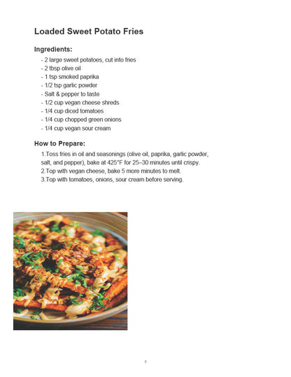Plant-Powered & Delicious: Recipes Book