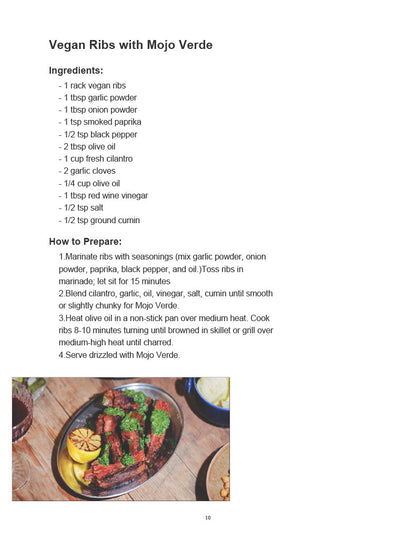 Plant-Powered & Delicious: Recipes Book